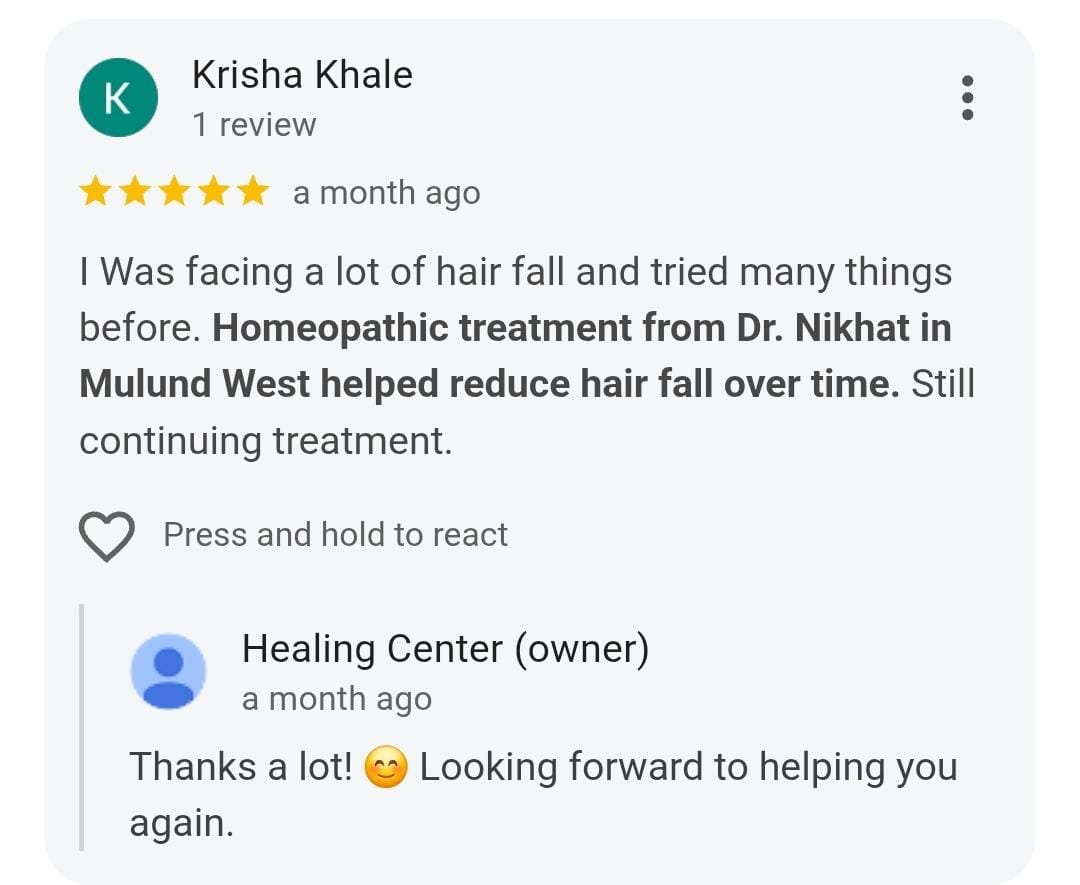 Google review screenshot