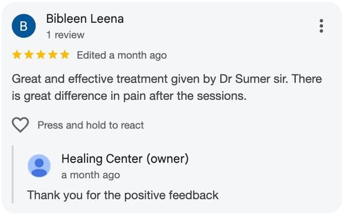 Google review screenshot