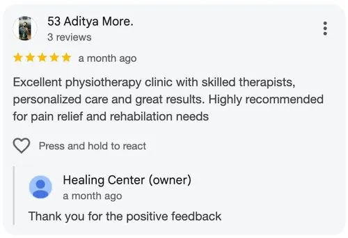 Google review screenshot