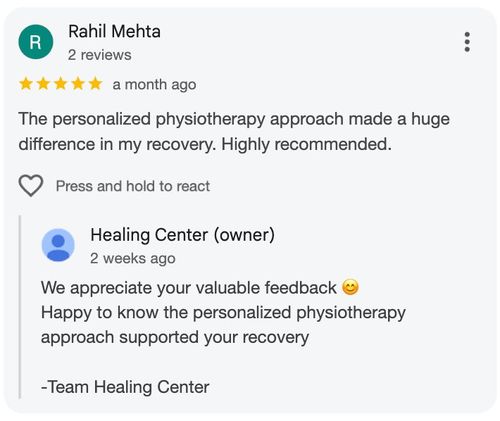 Google review screenshot